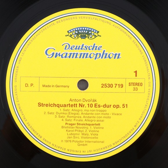 Antonín Dvořák, Prager Streichquartett String Quartets No. 8 & No. 10 LP Record - Picture 4 of 11